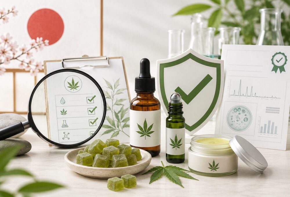 日本でCBDを使うときに大切なのは「THCフリー」の確認