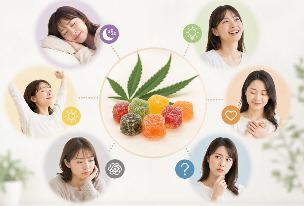 CBDの感じ方には個人差がある
