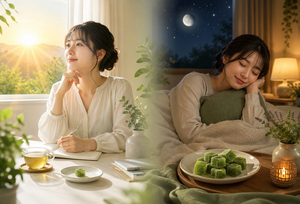 CBDグミを食べると「眠くなる」「目が覚める」と感じる人がいるのはなぜ?
