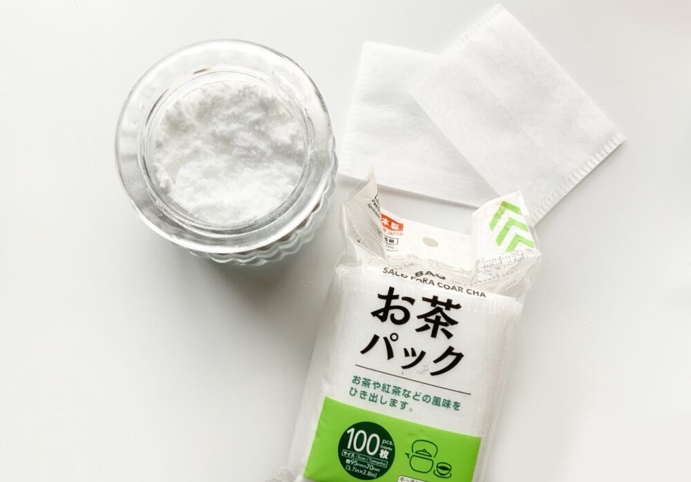 重曹とハッカ油を使った消臭剤の作り方