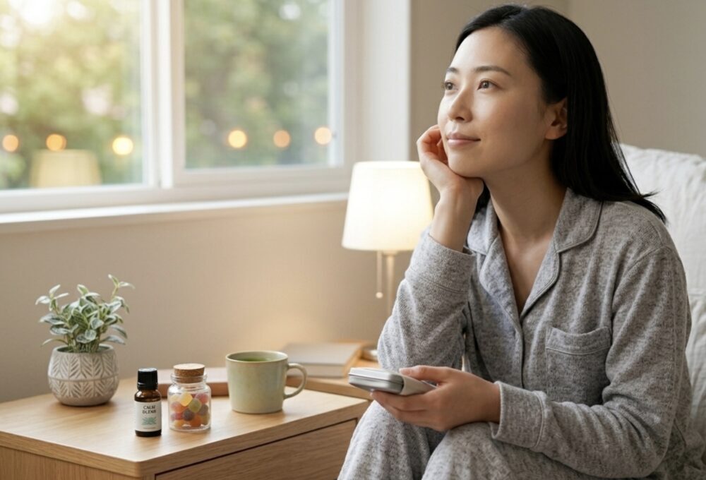 夜のひとり反省会をやめたい。自己嫌悪な夜に私を救うアロマとCBD