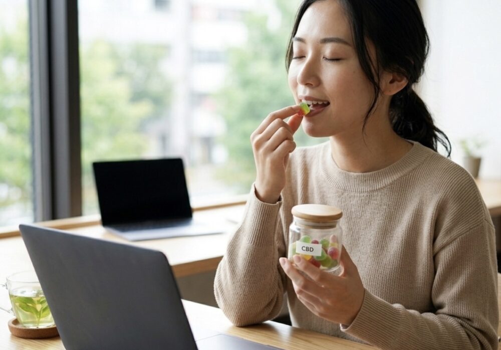 【日中・移動中に】自律神経をなだめる「CBDfx グミ」
