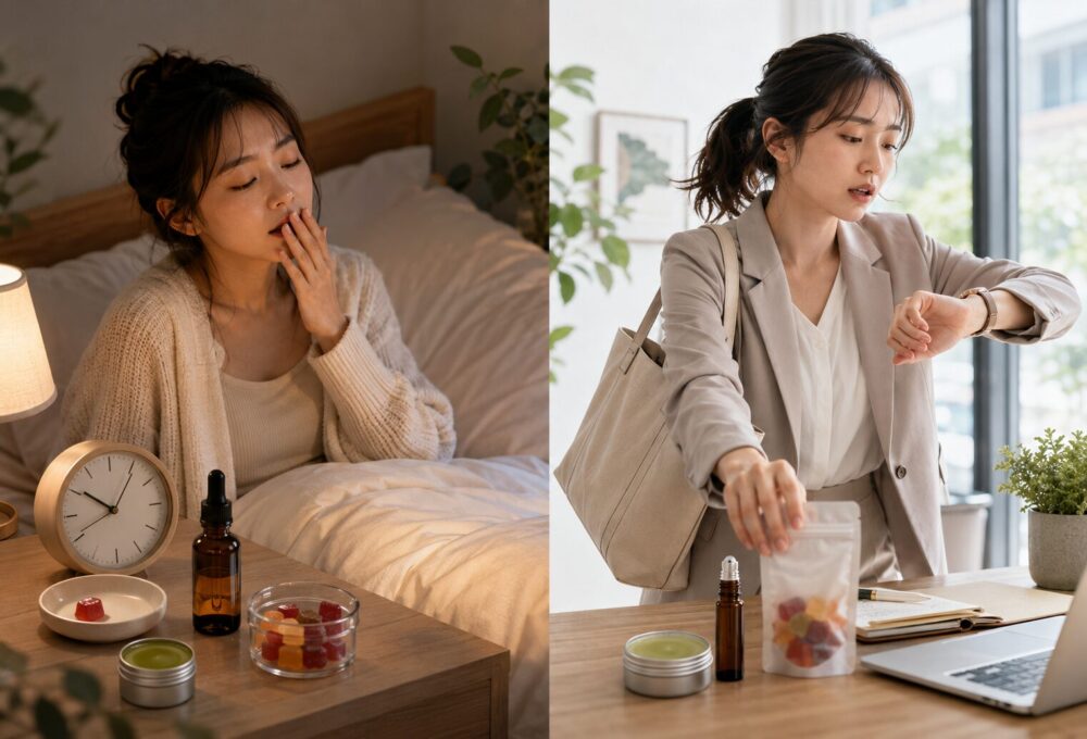 CBDを使うタイミングが合っていない場合がある