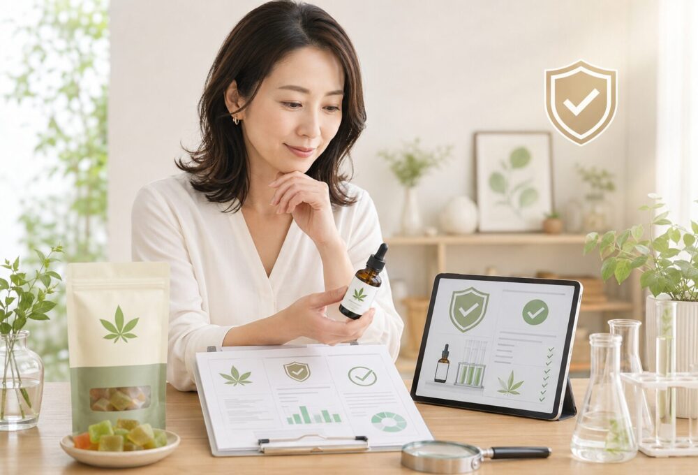 CBD初心者はTHCフリーであることを必ず確認する
