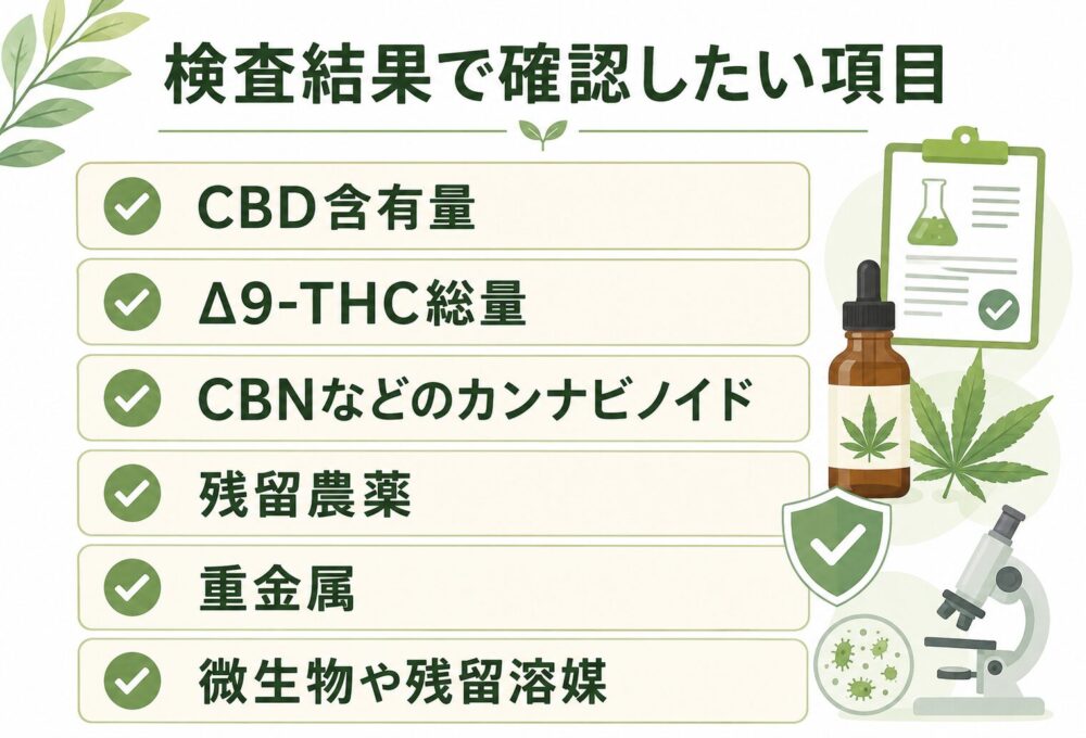 第三者機関の検査結果を確認できる