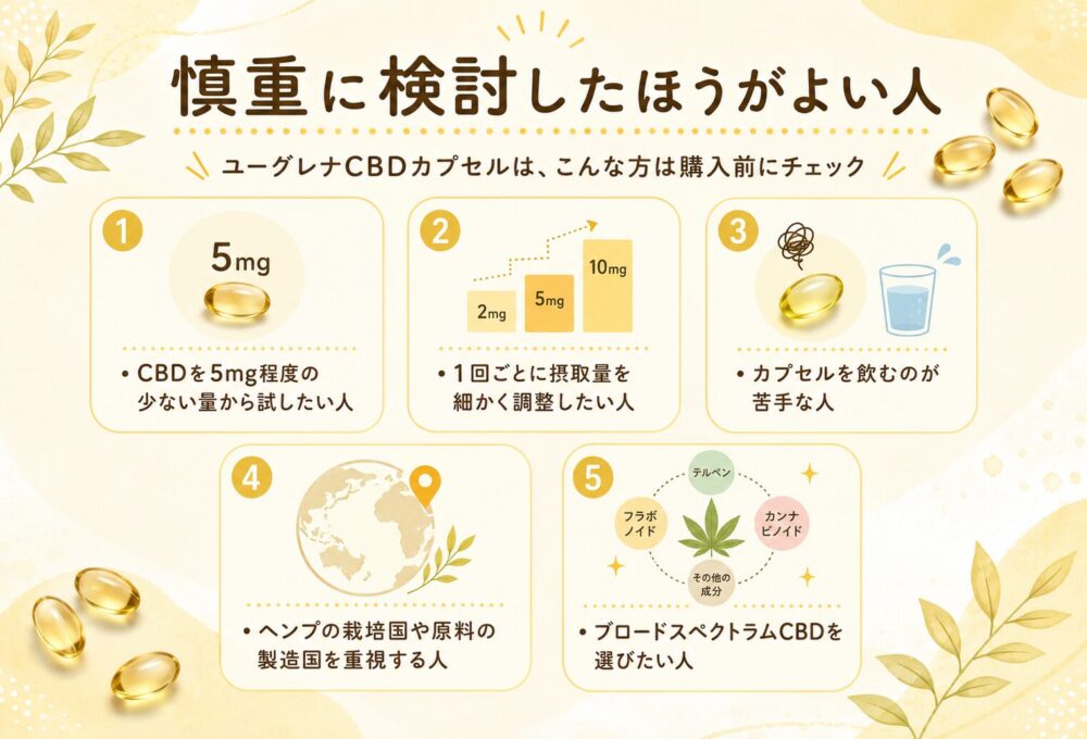 慎重に検討したほうがよい人