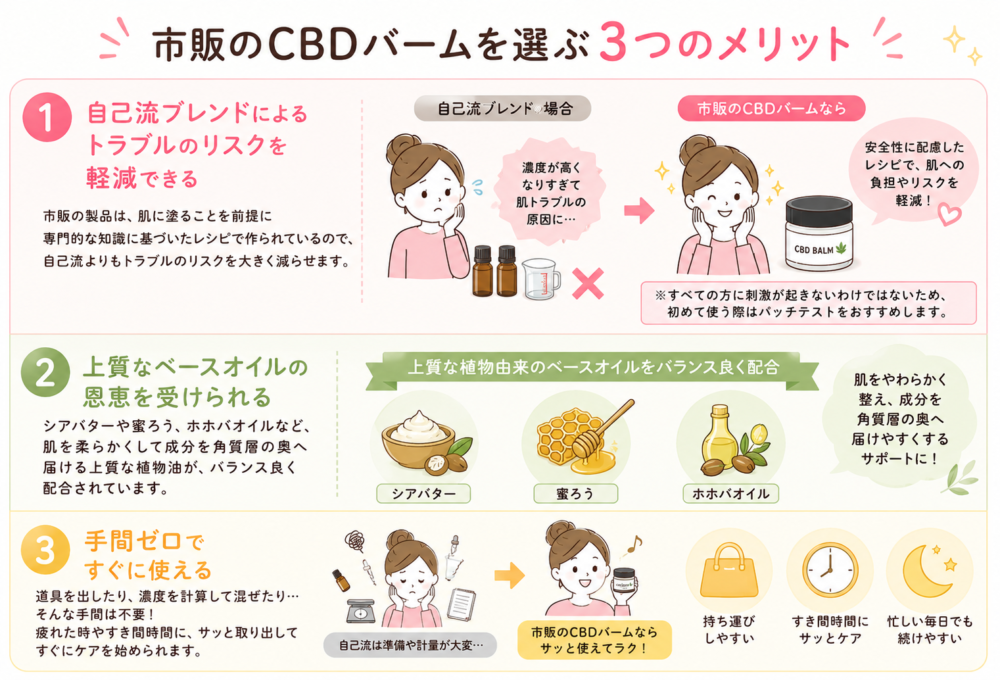 精油とCBDオイルは混ぜてOK？飲用・肌用の違いと危険性を解説